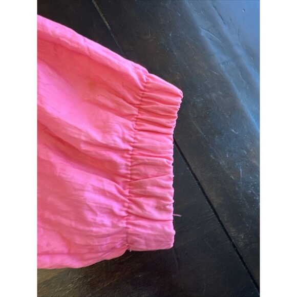 Vintage TRACK & COURT pink stripe Full Zip TRACK JACKET Mens Medium - Picture 11 of 16